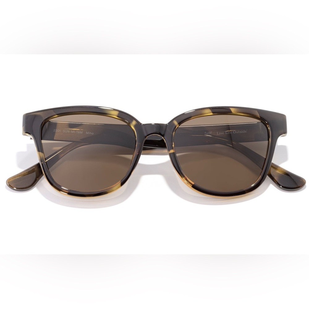 Sunski Miho Tortoise Shell Sunglasses New Polarized